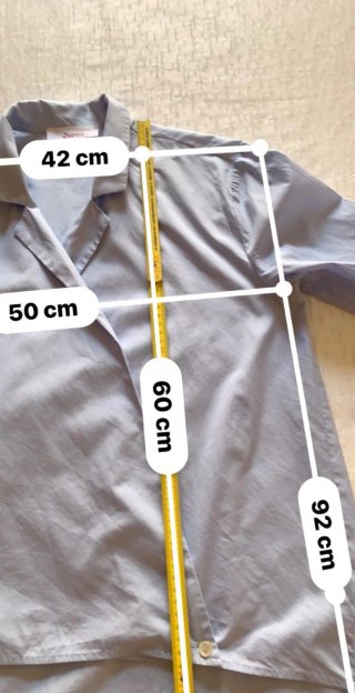 Camicia Jucca Tg M Azzurra