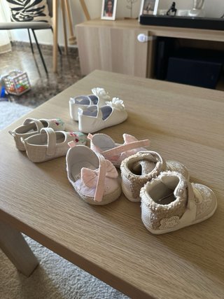Lote Zapatos Bebé Niña