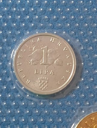 Monete Croazia 1 Kuna = 100 Lipa