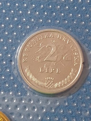 Monete Croazia 1 Kuna = 100 Lipa