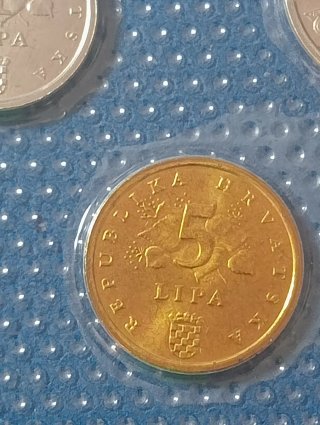 Monete Croazia 1 Kuna = 100 Lipa