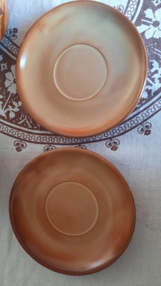 Coppia tazzoni colazione grandi decorati