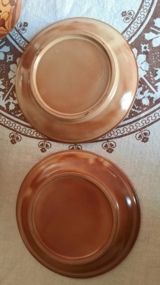 Coppia tazzoni colazione grandi decorati