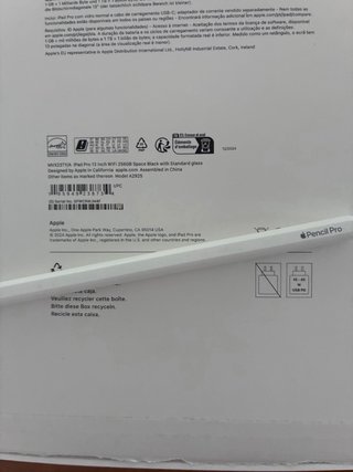 Ipad Pro 13 2025 M4 256 GB