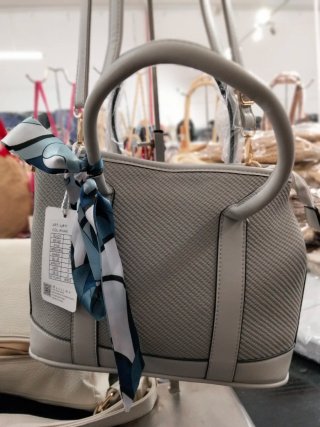 Bolso COCONUDA Beige y Marrón 31cm ancho, 9 largo
