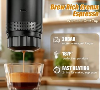 SIN ABRIR 3 en 1 Cafetera Portátil 72W