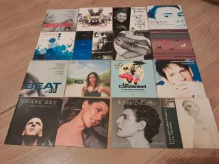 57 CDs Singles Electrónica y Pop