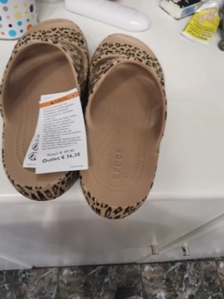 Sandalias Crocs Animal Print
