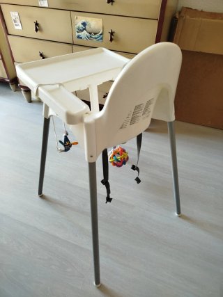 Trona Ikea Blanca Bebé