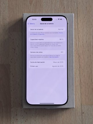 IPHONE 16 PRO MAX 256GB ORO OCASIÓN