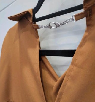 Camicia donna marrone taglia unica