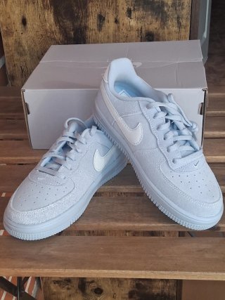 Nike Air Force 1 Niño Talla 33.5 Azul/Blanco