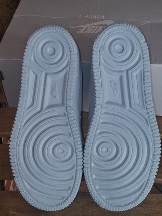 Nike Air Force 1 Niño Talla 33.5 Azul/Blanco