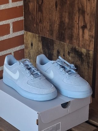 Nike Air Force 1 Niño Talla 33.5 Azul/Blanco