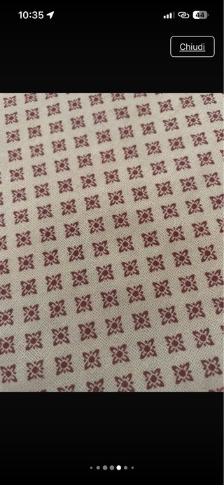Tovaglioli in cotone con motivo geometrico vintage