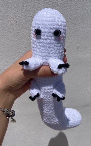 Gusano Pincel/Brushbuddy a crochet Oferta