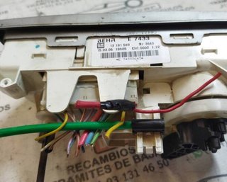 Mando calefaccion aire opel 131389 13191583 meriva
