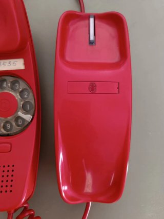 Teléfono Góndola Rojo
