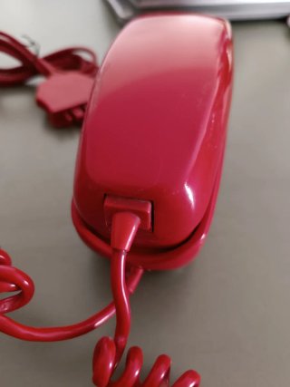 Teléfono Góndola Rojo