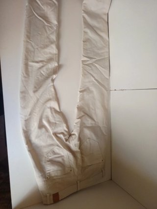 Pantalón mujer beige