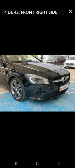 Mercedes-Benz CLA Negro