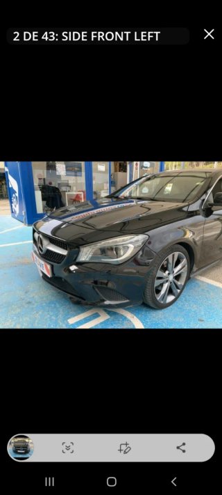 Mercedes-Benz CLA Negro