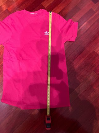 T-shirt Adidas cotone fucsia taglia S