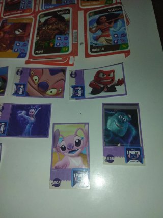 20 cromos Disney Carrefour