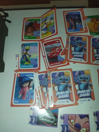 20 cromos Disney Carrefour