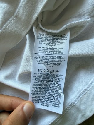 Maglietta Nike Bianca Taglia S