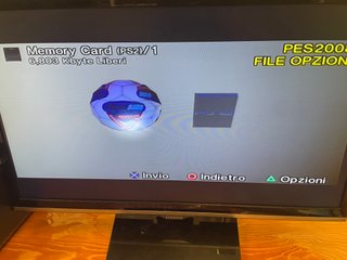 Ps2 Memory Card 8MB Hori Bianca Magic Gate Playsta