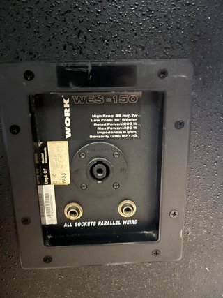 Altavoces + Etapas + Tripodes