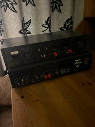 Altavoces + Etapas + Tripodes
