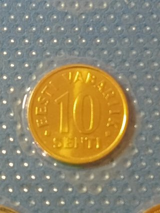 Monete Estonia 10, 20, 50 Senti