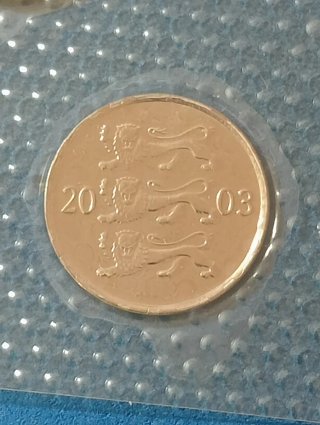 Monete Estonia 10, 20, 50 Senti