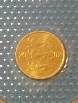 Monete Estonia 10, 20, 50 Senti