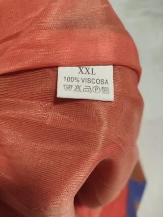 Falda gasa estampada Talla XXL
