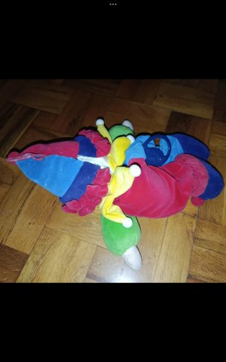 Payaso de peluche con música