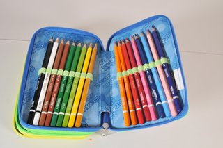 Estuche Escolar Seven Completo 45 Piezas