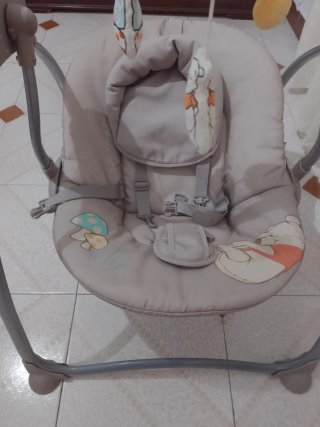 Silla Mecedora Bebé Winnie Pooh