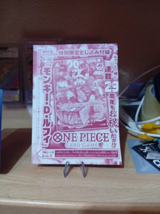 Carta Monkey D. Luffy 29 Aniversario