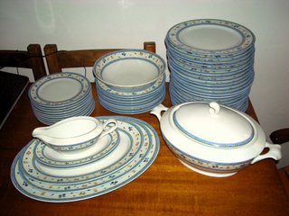 Vajilla Bohemia Porcelana M Z