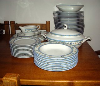 Vajilla Bohemia Porcelana M Z