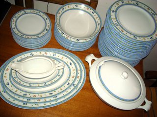 Vajilla Bohemia Porcelana M Z