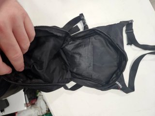 Bolsa Pierna Moto Yamaha Negra