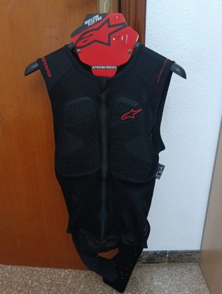 2 Cascos Moto + Chaleco Aspinest