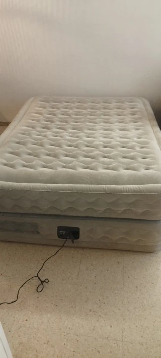 colchon hinchable intex. doble capa