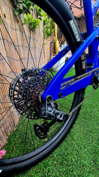29" Bicicleta de montaña doble suspensión carbono