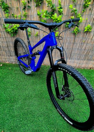 29" Bicicleta de montaña doble suspensión carbono