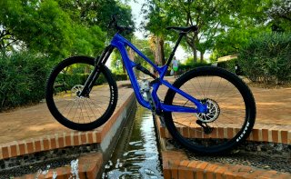 29" Bicicleta de montaña doble suspensión carbono